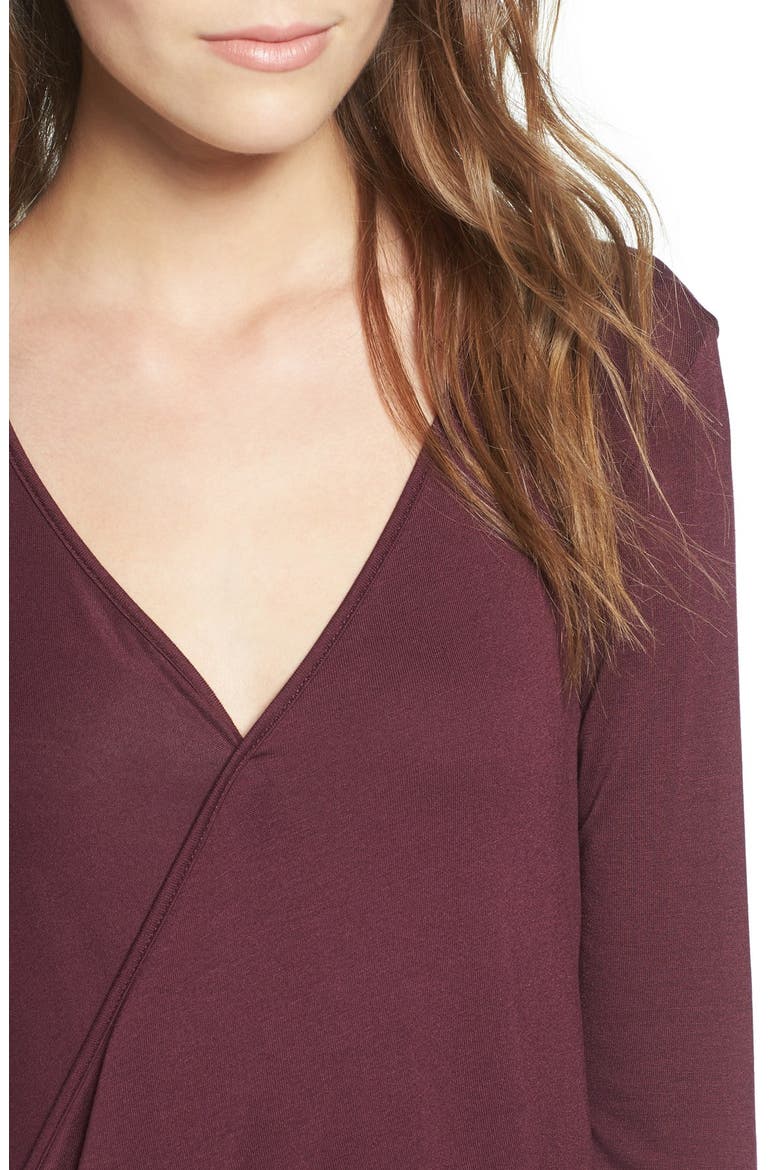 Surplice Tee, Alternate, color, WINE TASTING