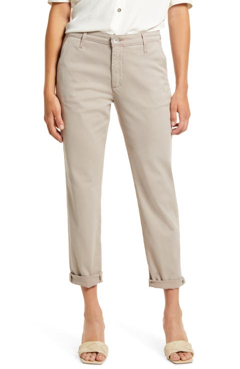 Caden Crop Twill Trousers
