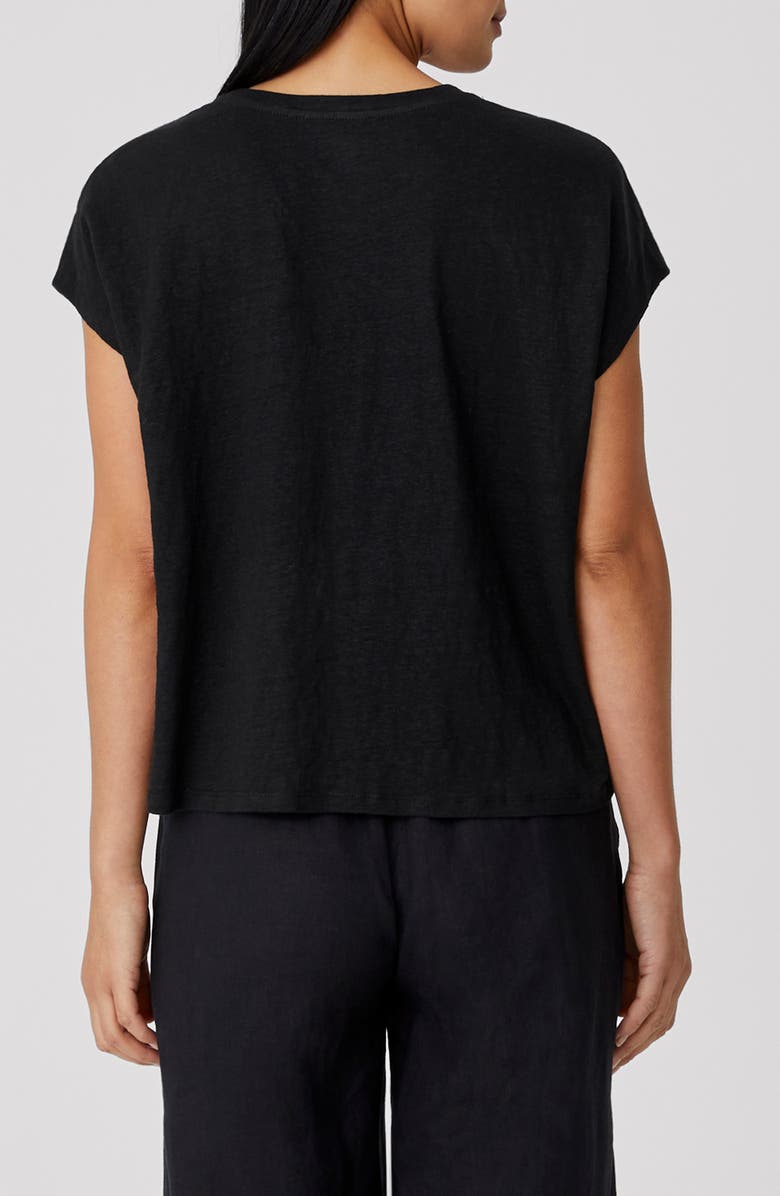 Eileen Fisher Boxy Crewneck Top, Alternate, color, 