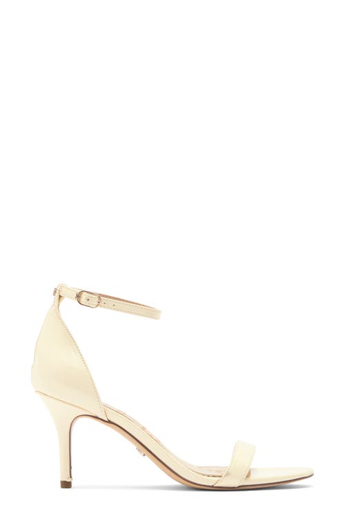 Sam Edelman Patti Ankle Strap Sandal In Modern Ivory