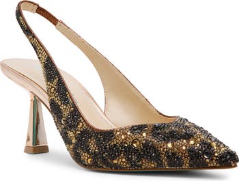 Betsey Johnson Clark Slingback Pointed Toe Pump (Women) Nordstrom
