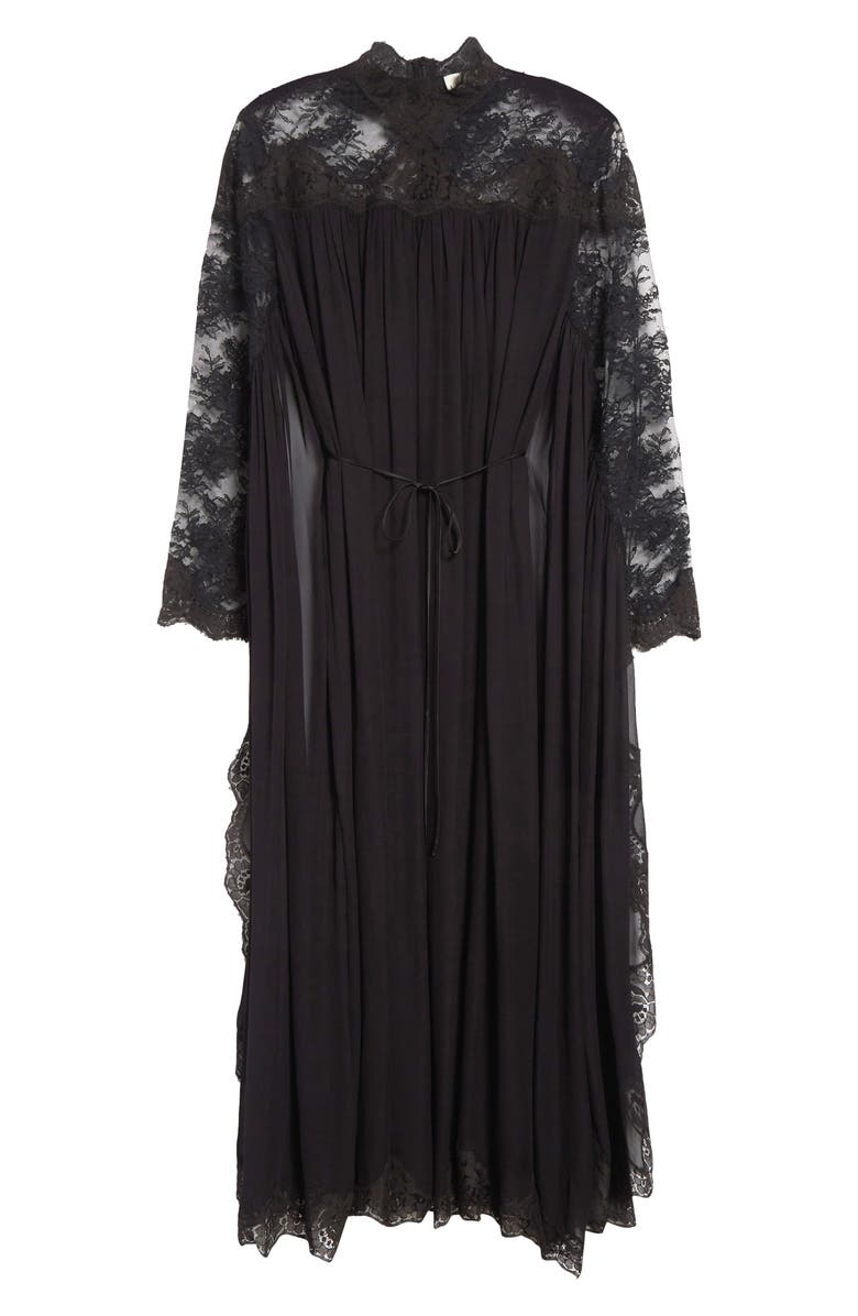 Zimmermann Hypnotic Batwing Sleeve Maxi Dress, Alternate, color, Black