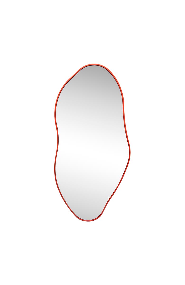 JONATHAN Y Everly Irregular Framed Decorative Wall Mirror, Alternate, color, 