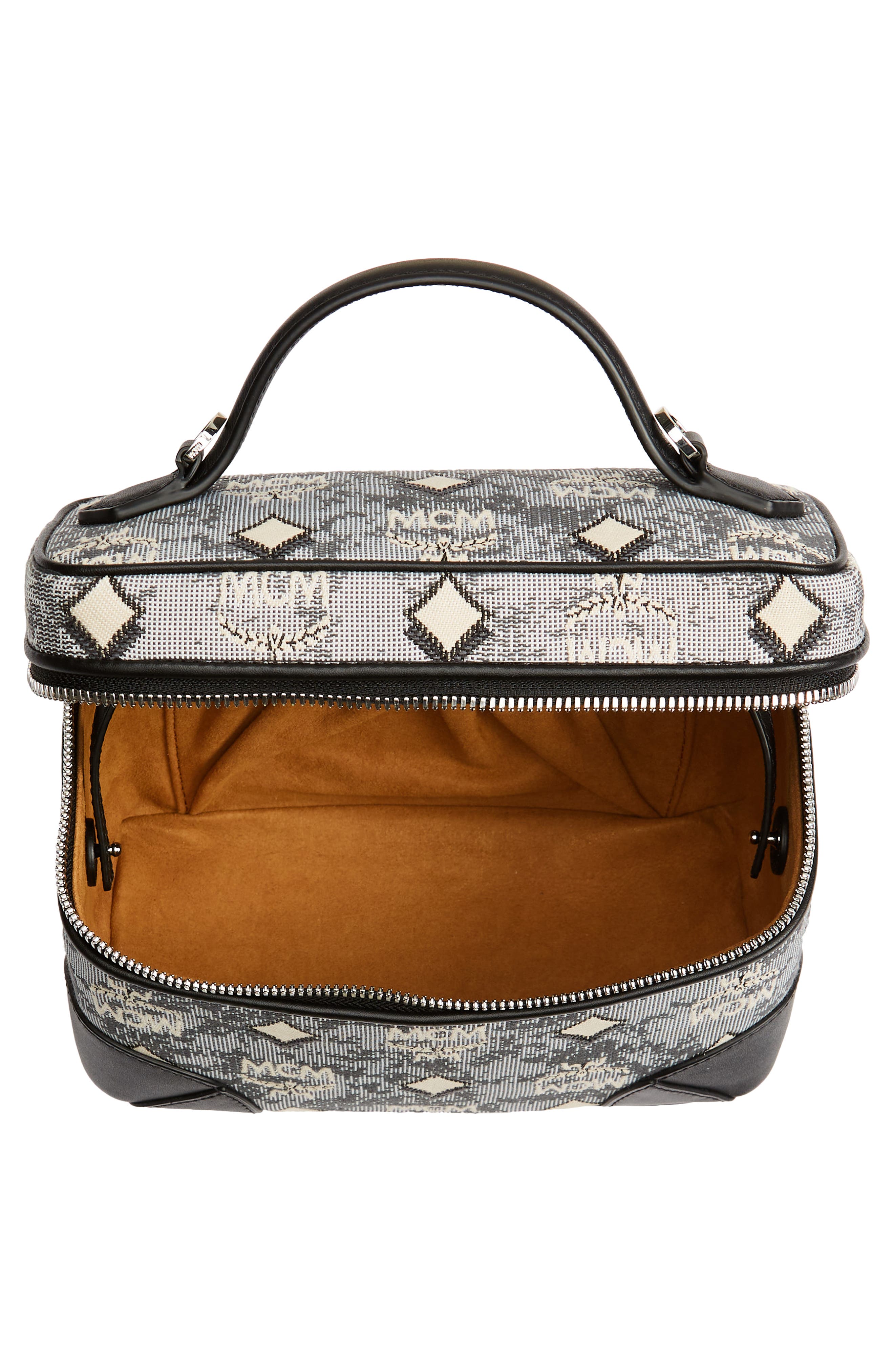 MCM Small Vintage Jacquard Crossbody Bag, Alternate, color, 