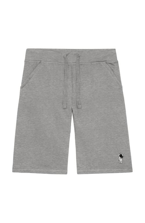 Dalix Mens Astronaut Midweight Fleece Short In Gray