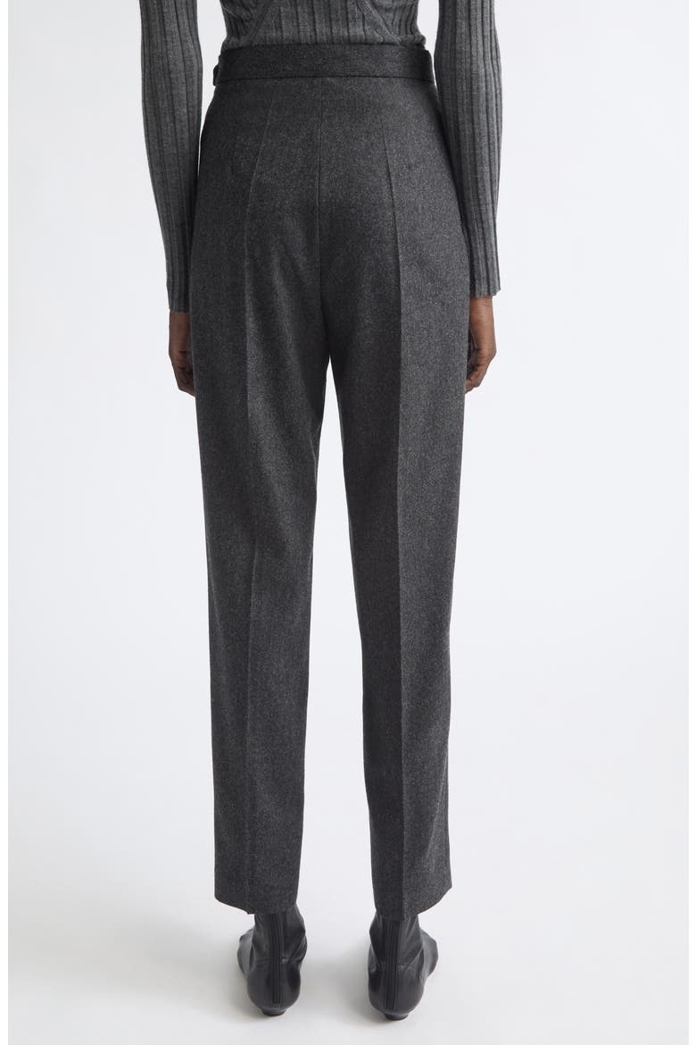 Tailored Slim Fit Wool Pants, Alternate, color, STORM GREY