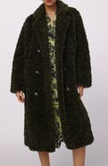 Diane von Furstenberg Melanie Faux Fur Coat