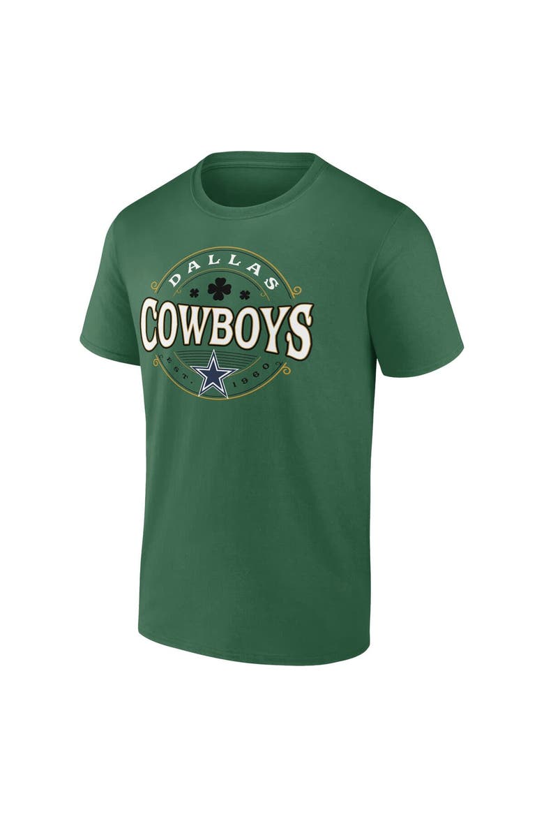 Men's Fanatics Branded Kelly Green Dallas Cowboys Celtic T-Shirt, Alternate, color, Kelly Green