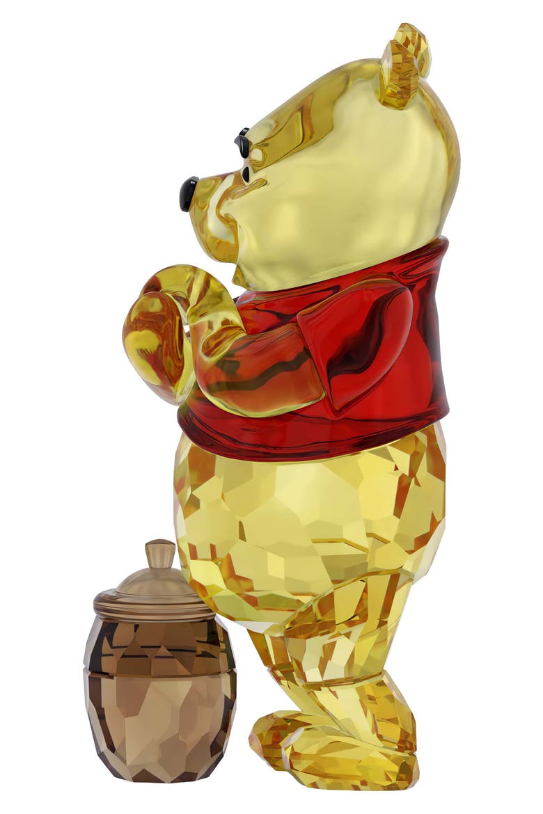 Winnie the Pooh Crystal Figurine, Alternate, color, YELLOW