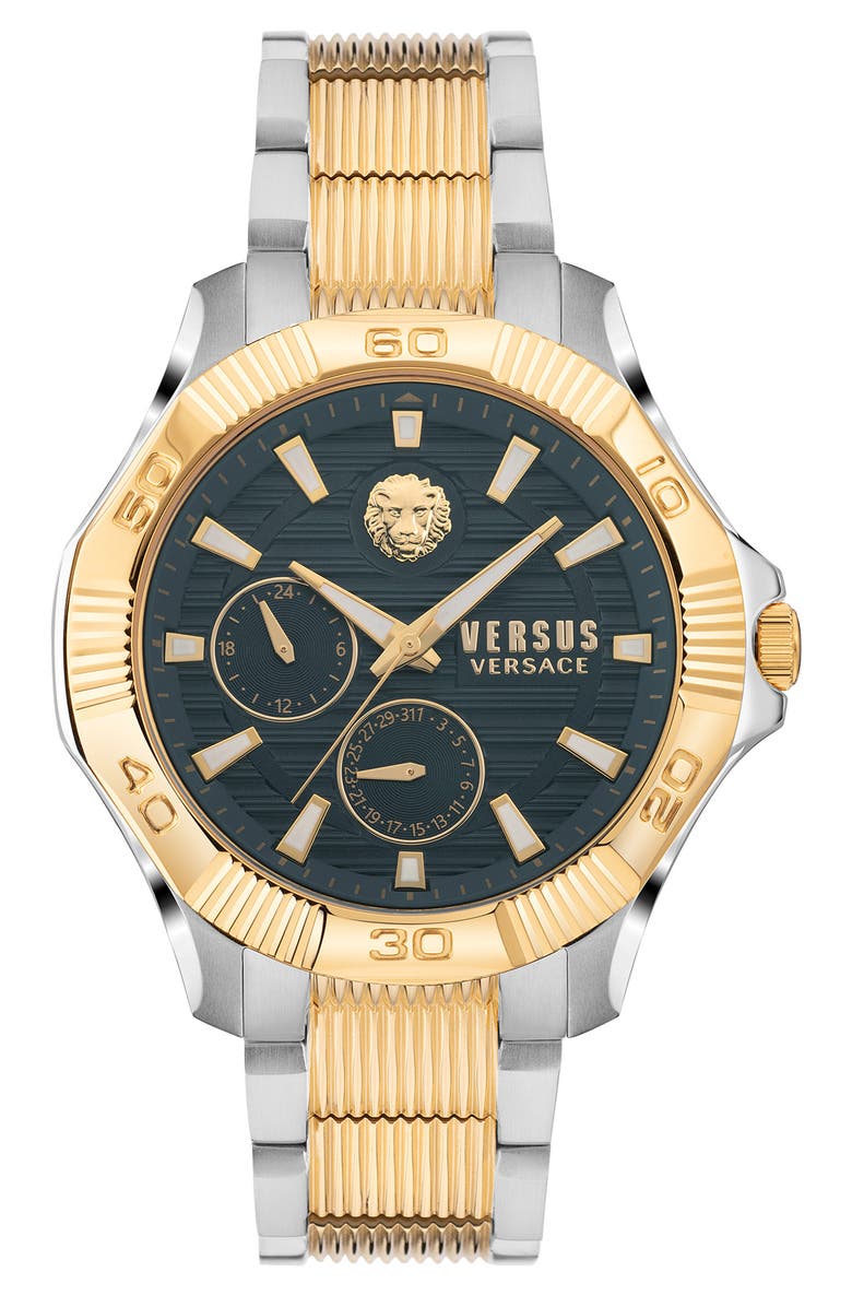 VERSUS Versace Dtla Multifunction Bracelet Watch, 46mm, Alternate, color, 