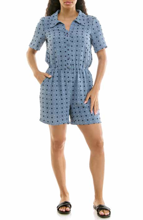 Button Front Romper