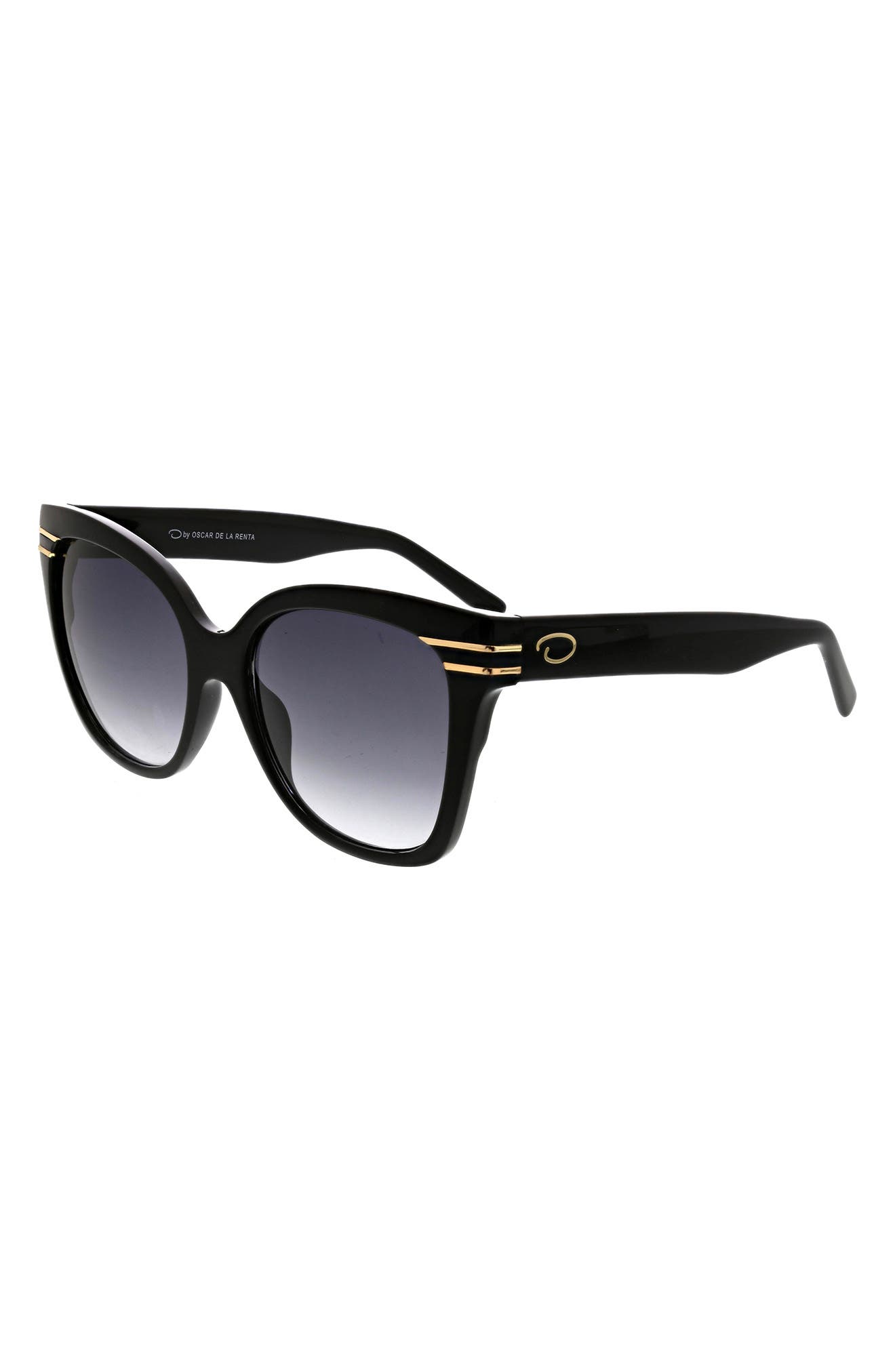 Oscar de la Renta 55mm Butterfly Sunglasses