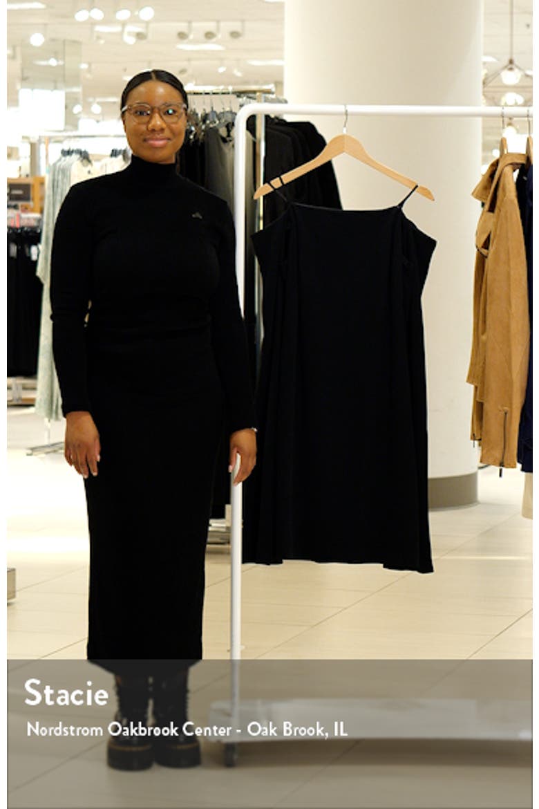 Off the Shoulder Long Sleeve Capelet Cocktail Dress video