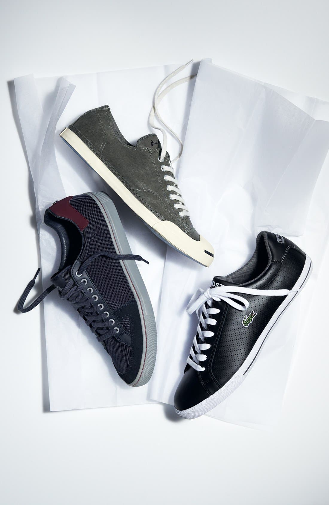 'Graduate' Sneaker, Alternate, color, BLACK/ DARK GREY LEATHER