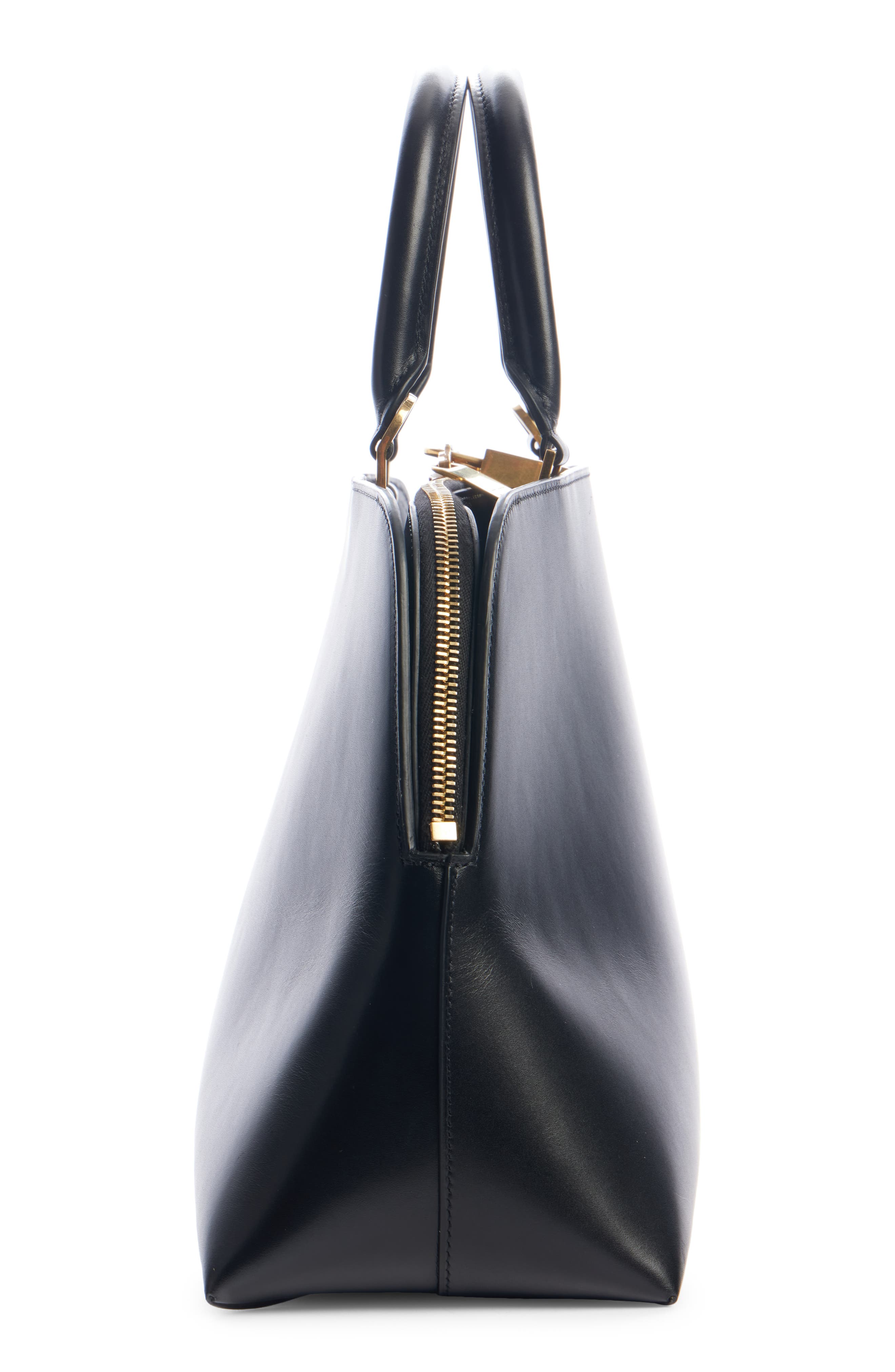 Saint Laurent Sac de Jour Leather Duffle Bag, Alternate, color, 