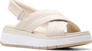 Clarks® Tuscan Crisscross Slingback Sandal