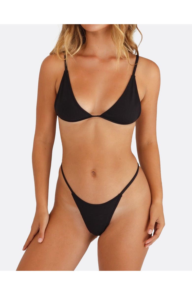 Minimale Animale Mirage Bikini Top, Main, color, Black