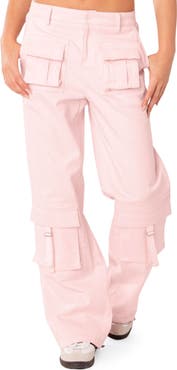 EDIKTED Joan Low Rise Cargo Pants