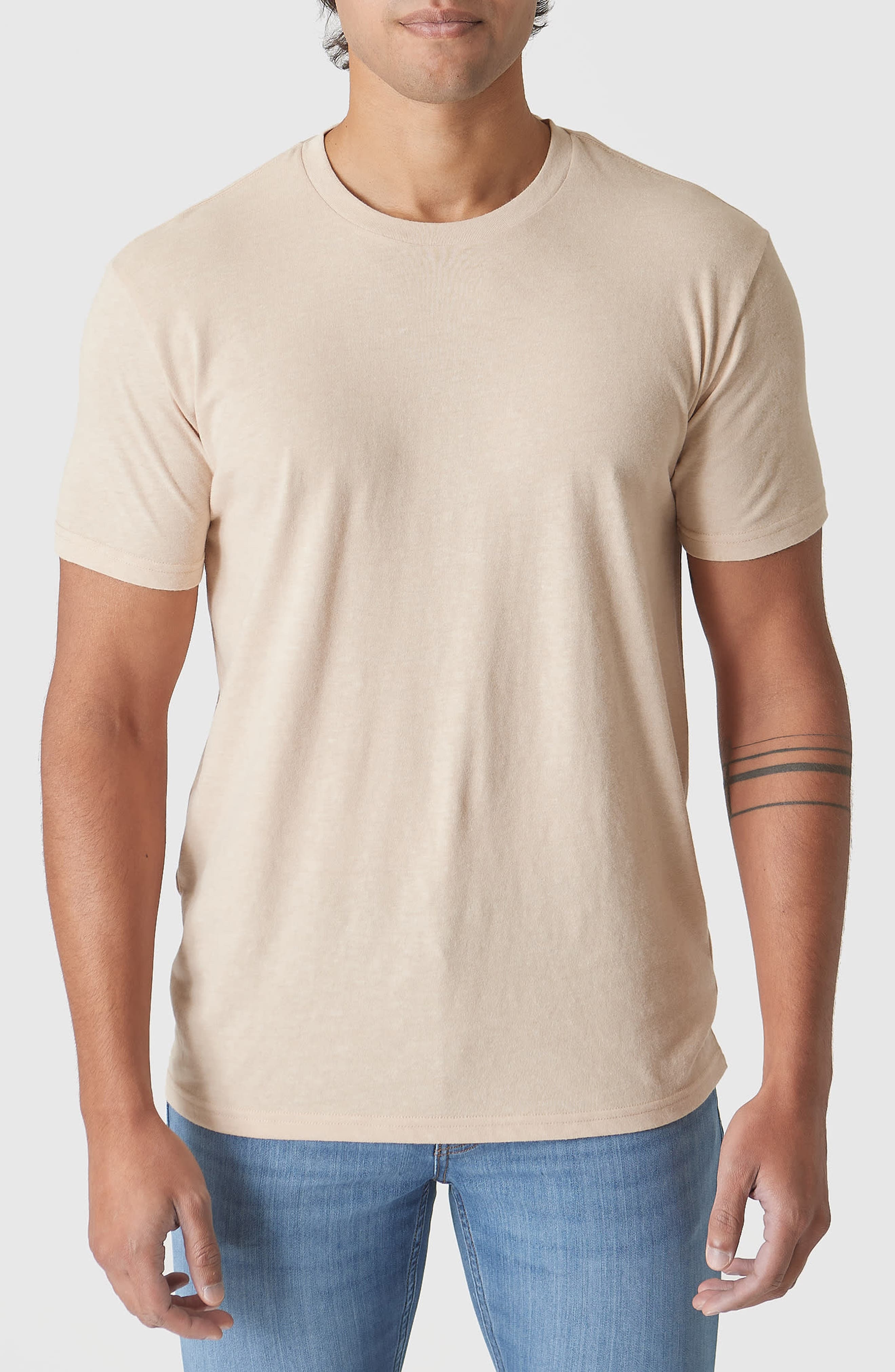LIGHT CAMEL CREAM HEATHER