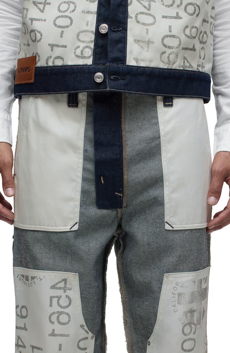 Hudson Jeans Columbus Inside Out Wide Leg Jeans, Alternate, color, City