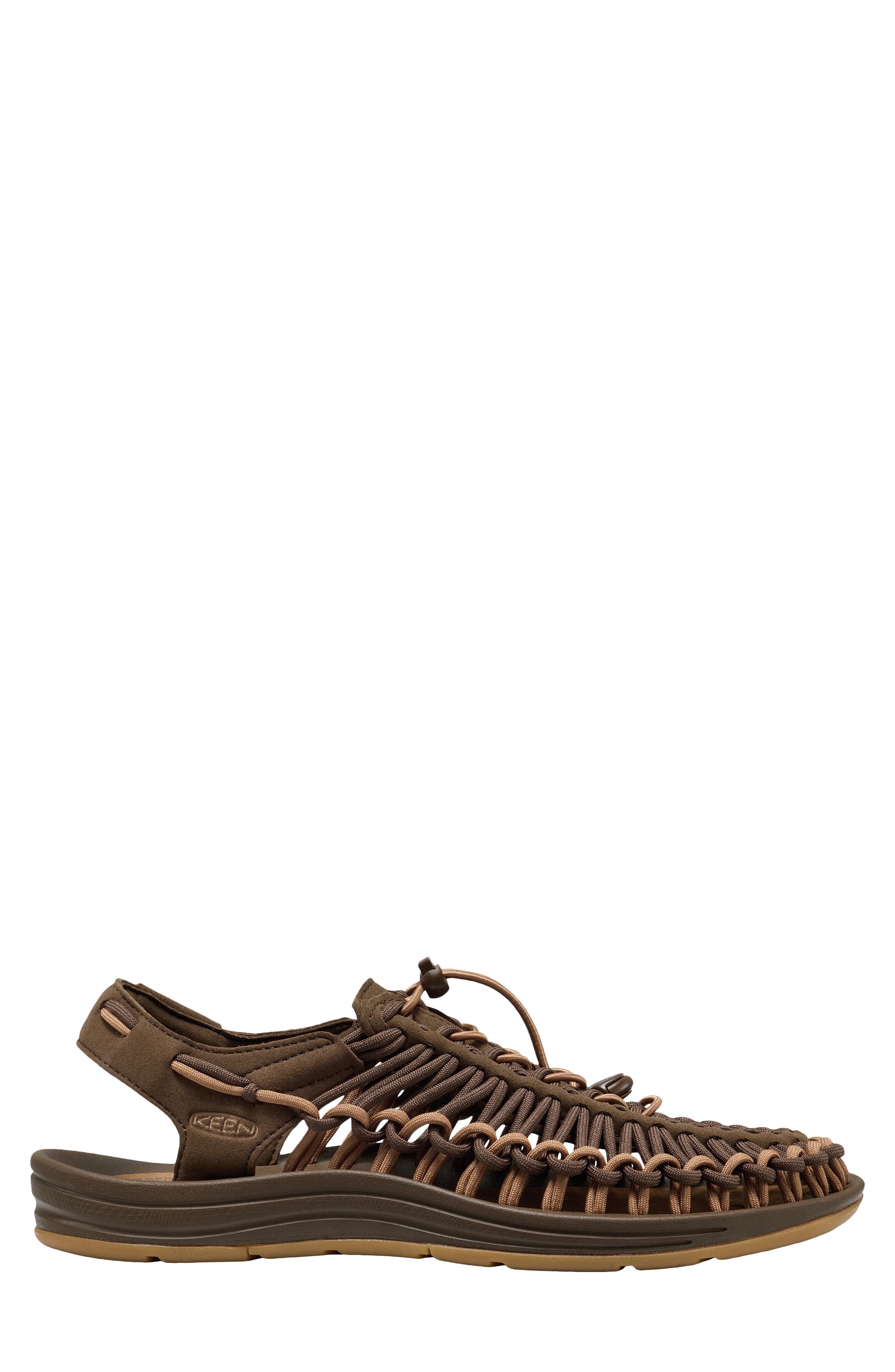 Uneek Sandal, Alternate, color, DARK EARTH/ CHIPMUNK