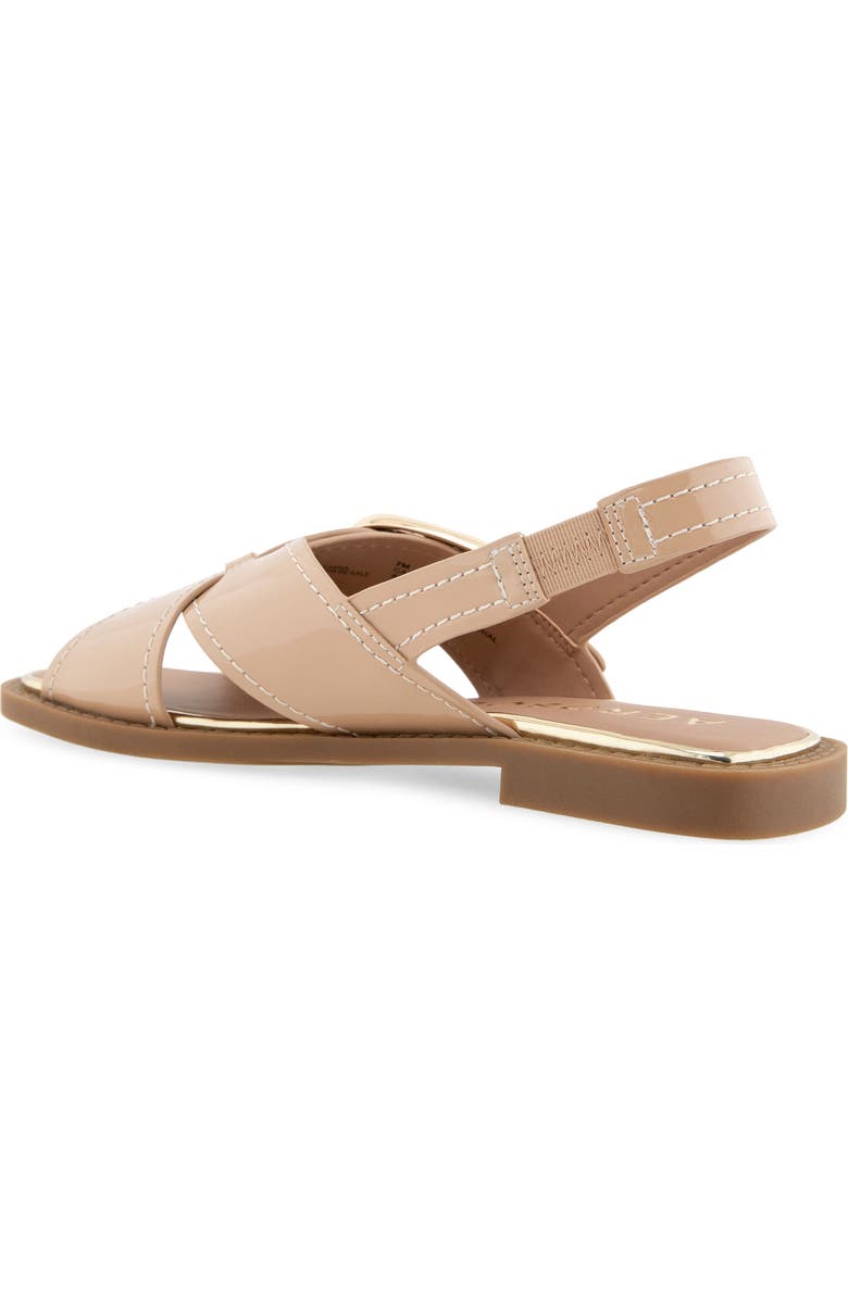 Aerosoles Cassa Slingback Sandal, Alternate, color, Beige Bisque Patent Leather