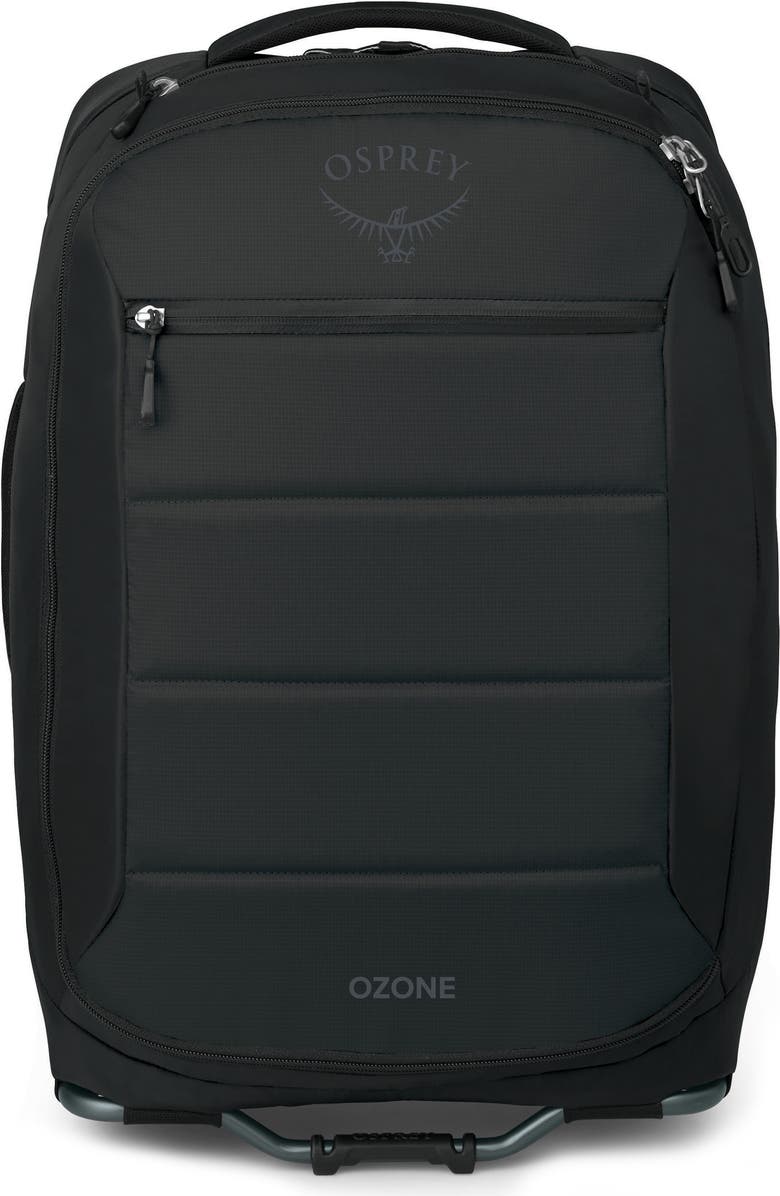 Osprey Ozone Two-Wheel 40-Liter Carry-On Suitcase, Main, color, Black