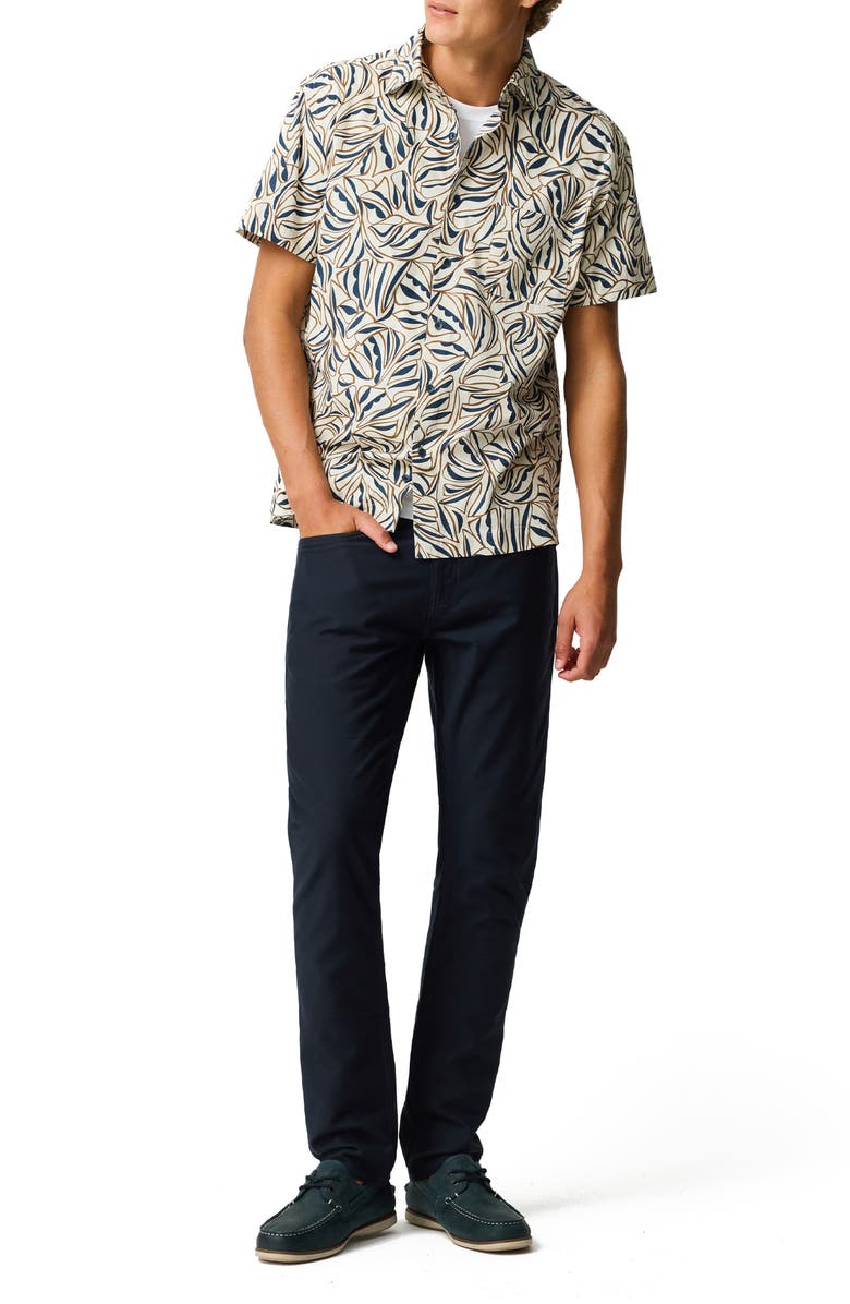 Rodd & Gunn Palmbrook Short Sleeve Button-Up Shirt, Alternate, color, Natural