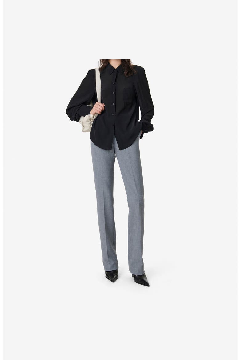 The Foxie Shirt, Main, color, BLACK