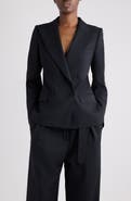 Dries Van Noten Wool & Mohair Twill Jacket