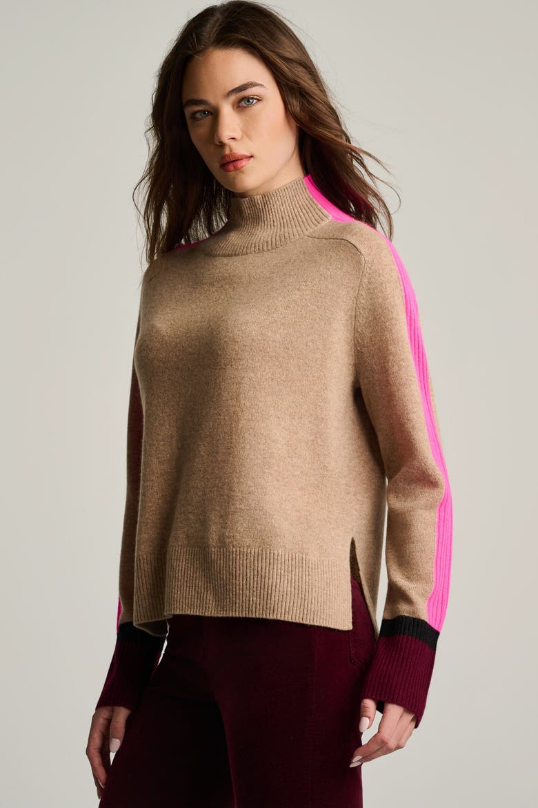 High Spirits Cashmere Sweater, Alternate, color, Biscuit