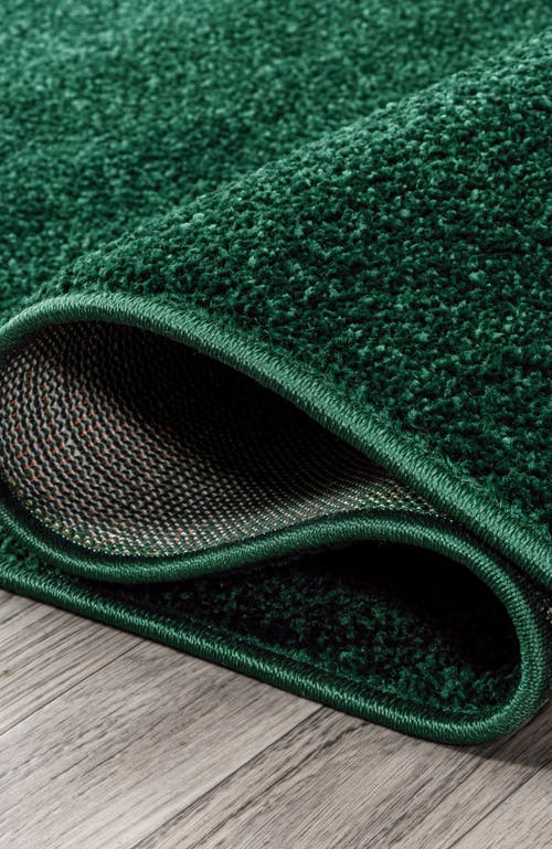 Jonathan Y Haze Solid Low-pile Area Rug In Green