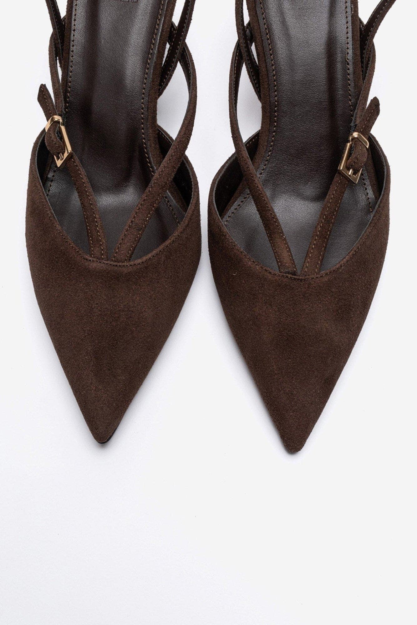 Armonia Stiletto Pump, Alternate, color, Brown Suede
