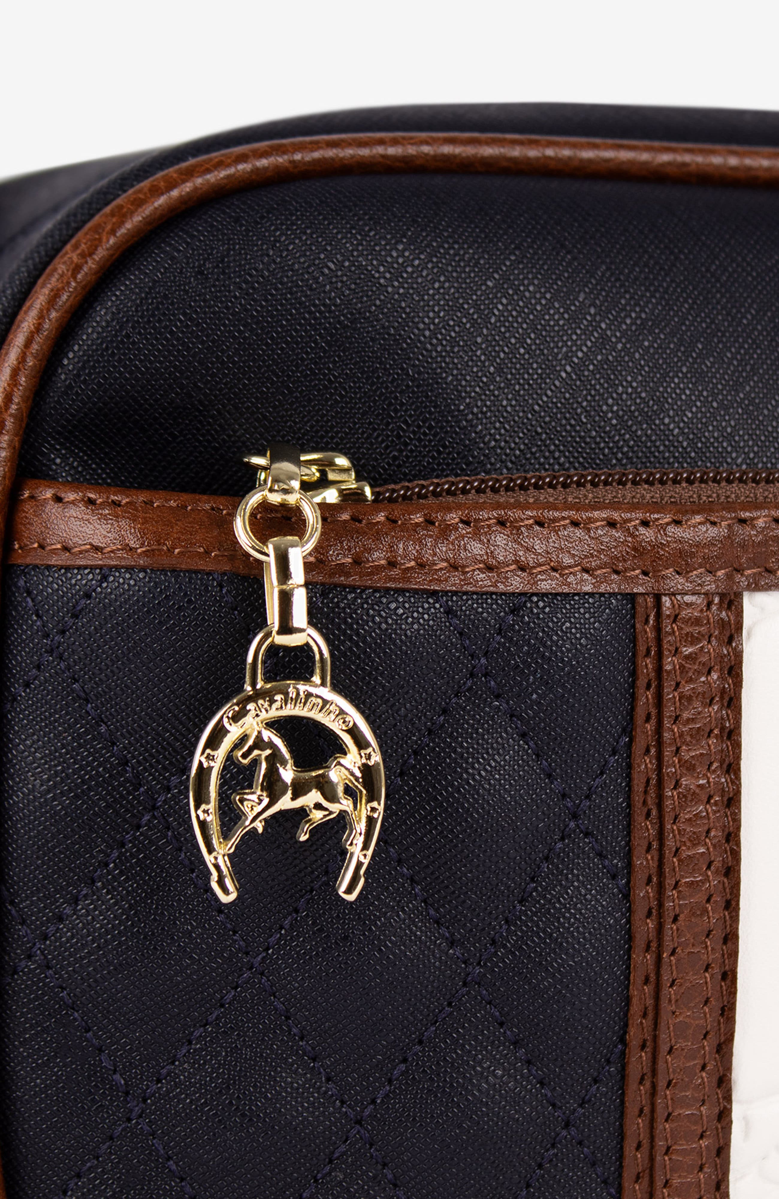 Sublime 511 Crossbody Bag, Alternate, color, Navy / White / Brown