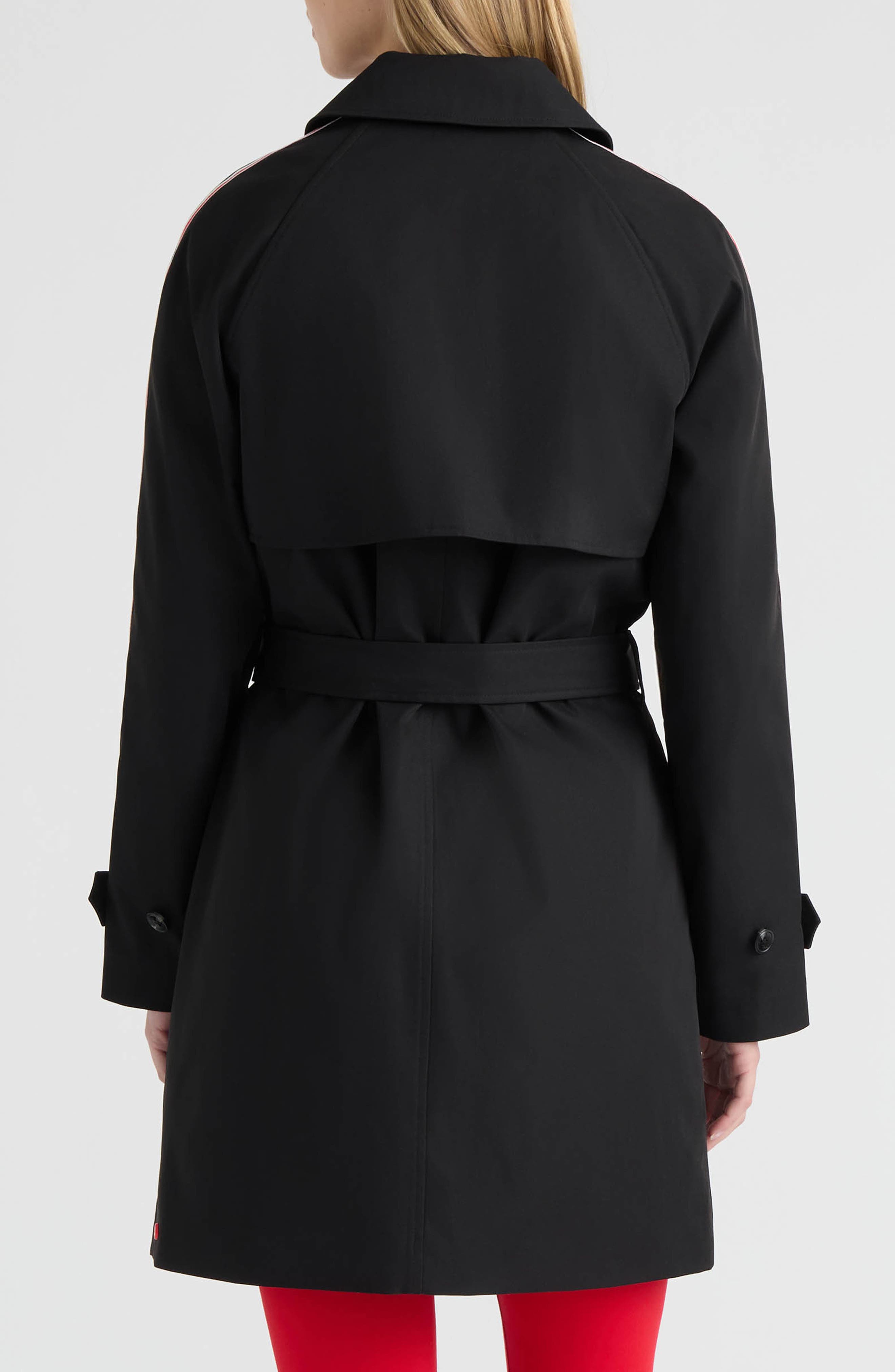 Sophia Sleeve Stripe Trench Coat - image 2