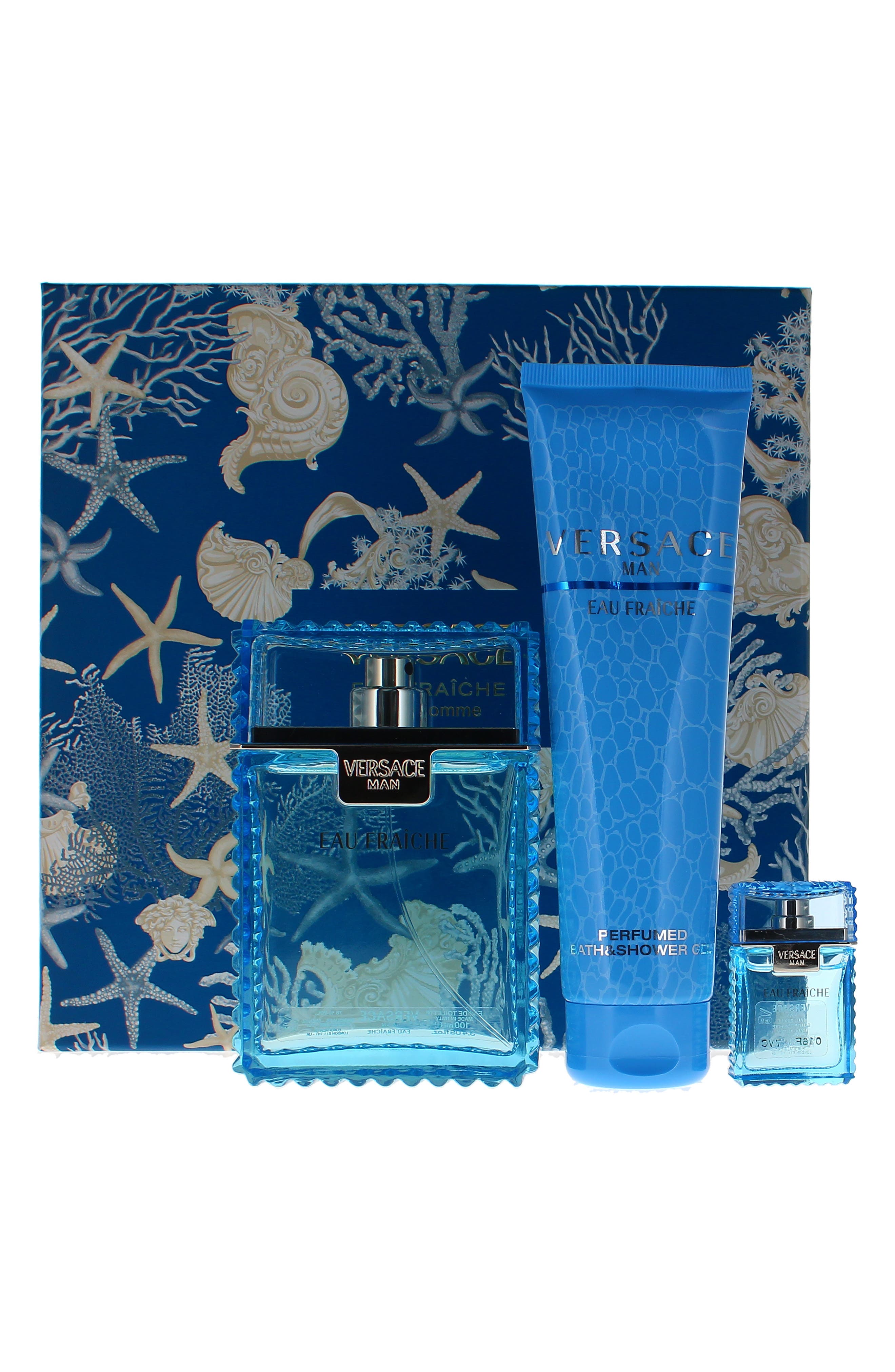 Versace Man Eau Fraîche 3-Piece Fragrance Set (Men) | Nordstromrack