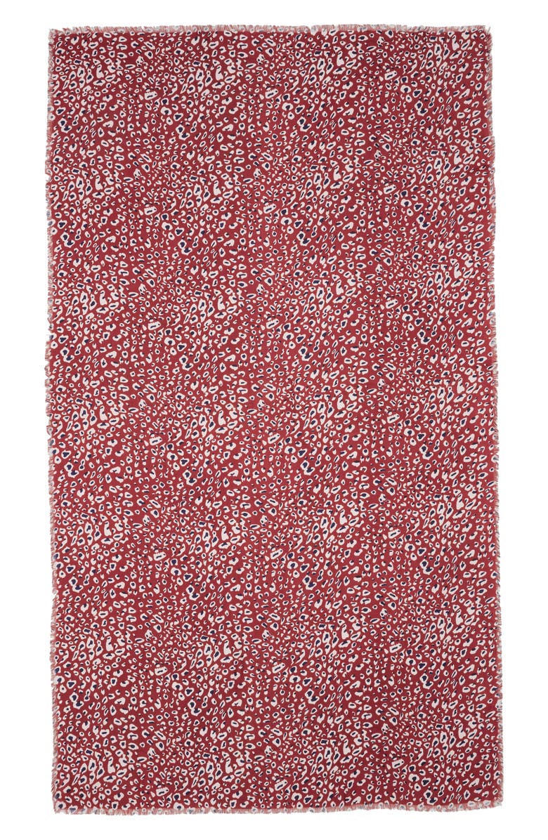 Sole Society Leopard Print Scarf, Alternate, color,