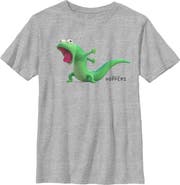 Hoppers Boy's Hoppers Tom Lizard Excitement Pose Graphic T-Shirt
