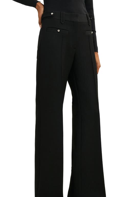 Reiss Atelier Athena Wool Pants In Blue