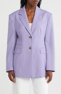 BOSS Two Button Front Blazer