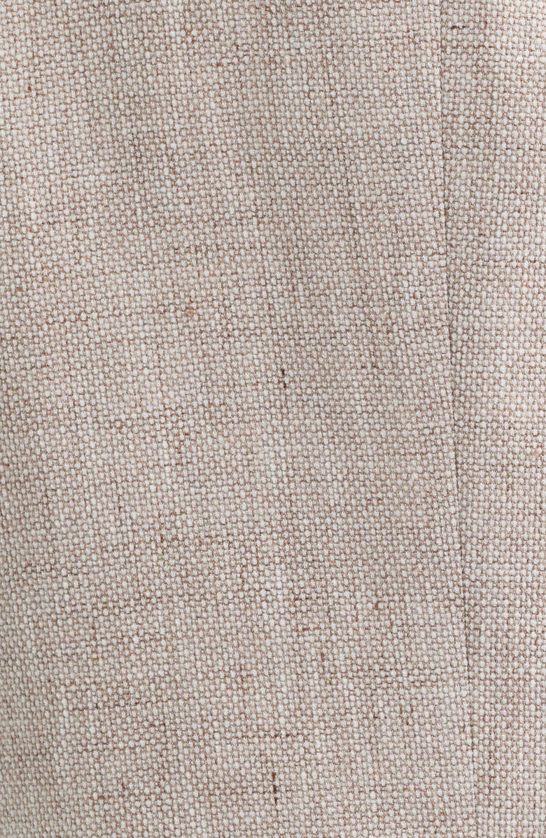 BOSS Hutson Slim Fit Linen & Cotton Blend Sport Coat, Alternate, color, Open Beige