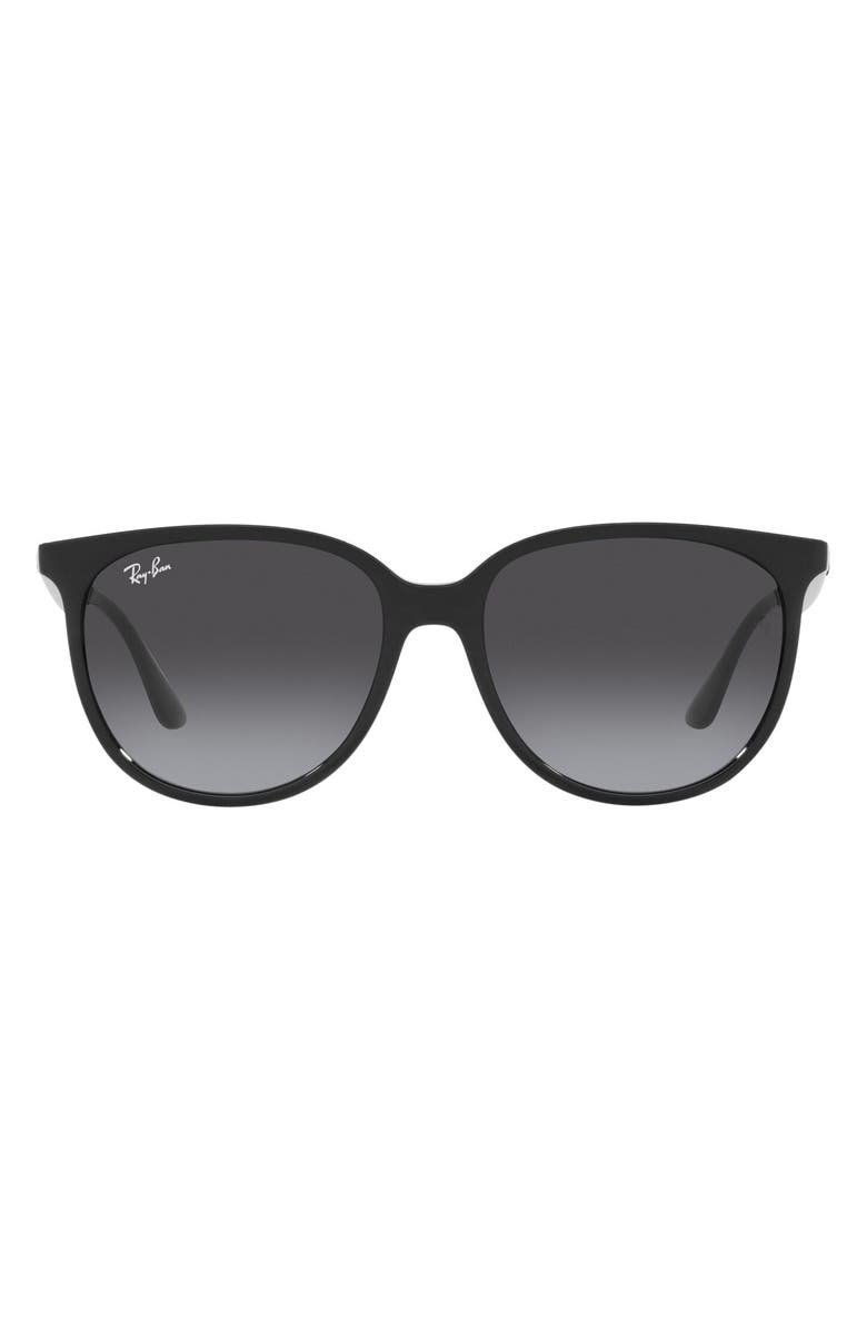 Ray-Ban 54mm Gradient Square Sunglasses, Main, color, Black / Grey Gradient