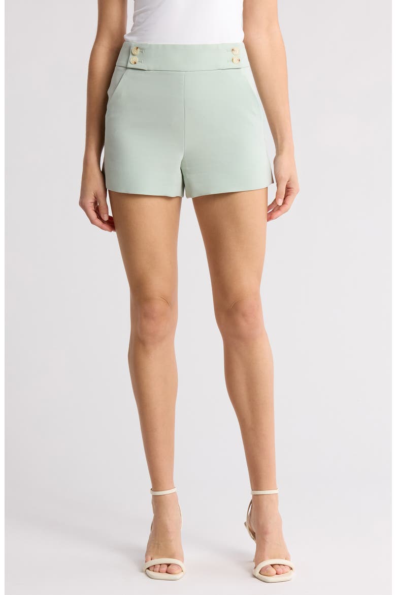 Kimm Sailor Waist Shorts, Main, color, SEA MIST