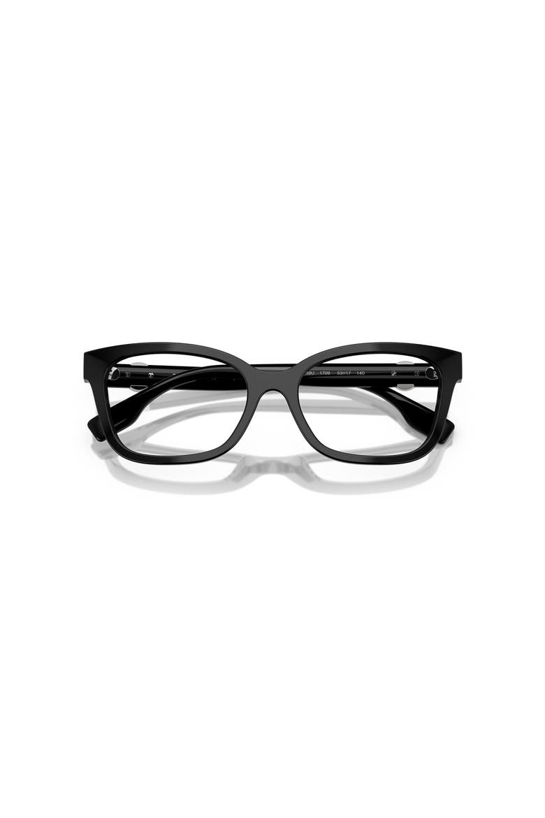49mm Square optical glasses, Alternate, color, Black