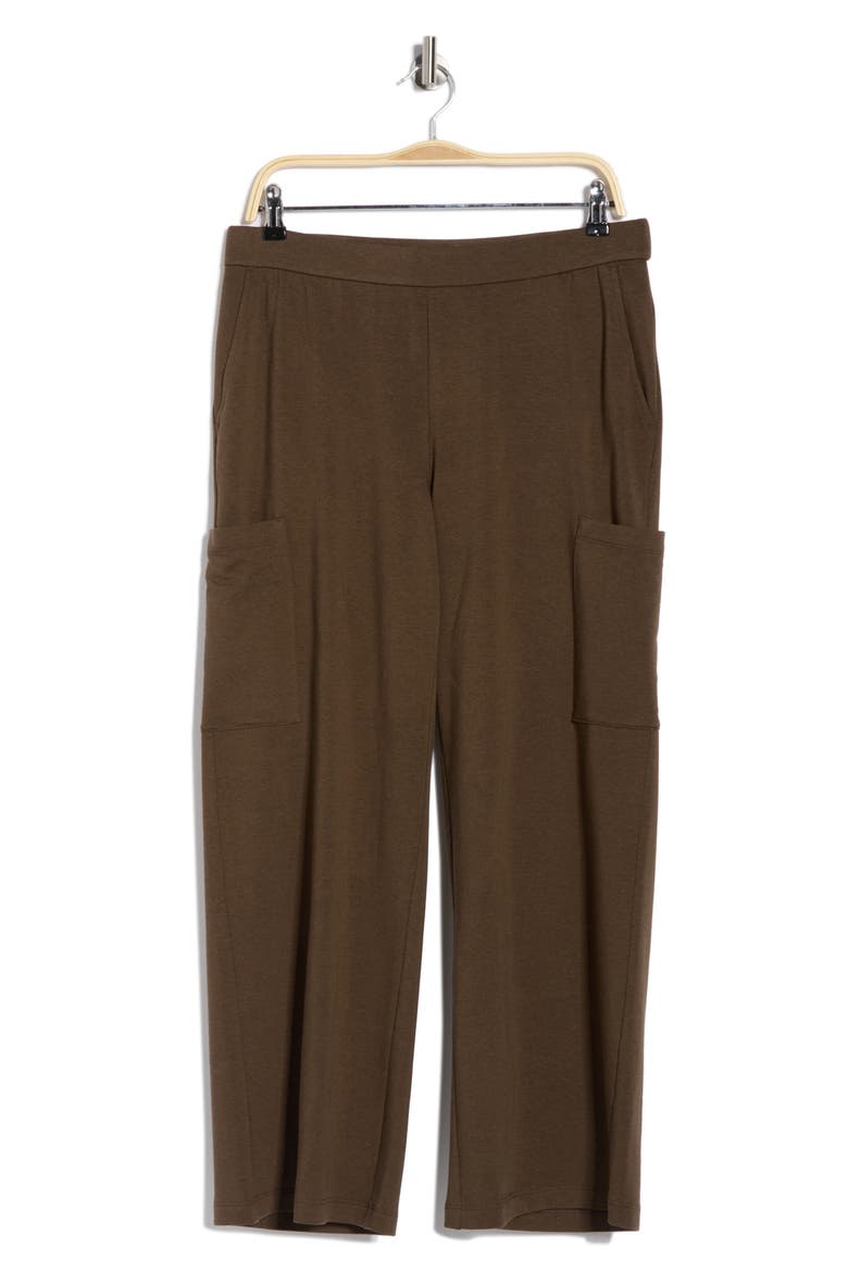 Wide Leg Cargo Pants, Alternate, color, WREN