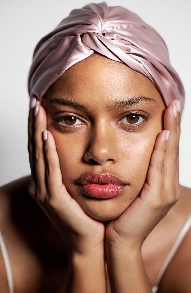 slip Pure Silk Hair Wrap, Alternate, color, Pink