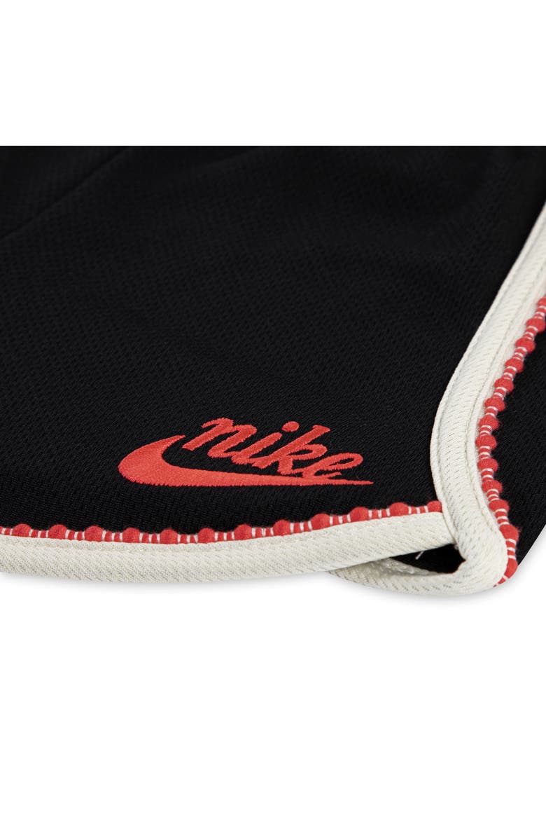 Nike Athletic Department Logo Graphic T-Shirt & Shorts Set, Alternate, color, Black