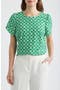 selected Tropical Green/ White Dove
