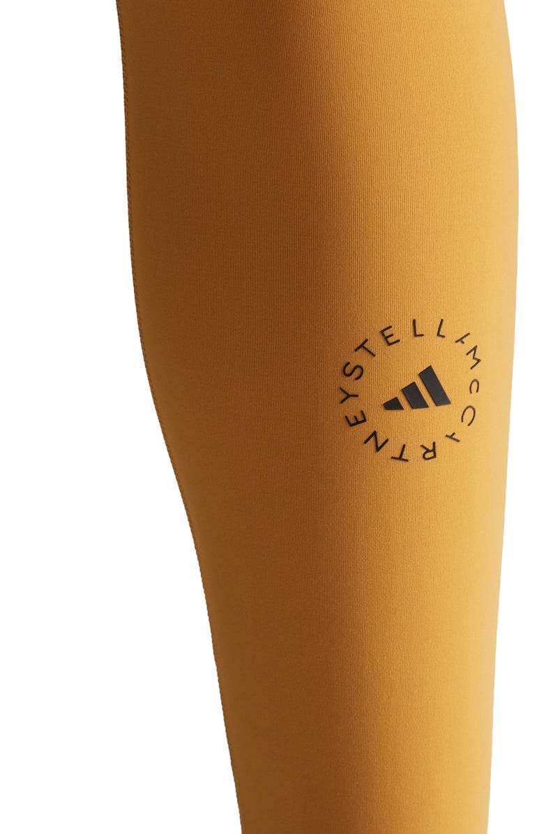 adidas by Stella McCartney Truestrength Yoga 7/8 Leggings, Alternate, color, Desert Dune