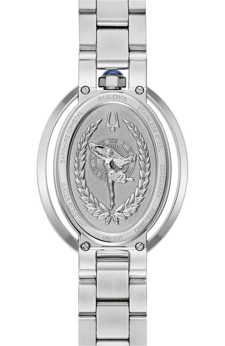 BULOVA Classic Rubaiyat Bracelet Watch, 28.8mm, Alternate, color, Silver-Tone